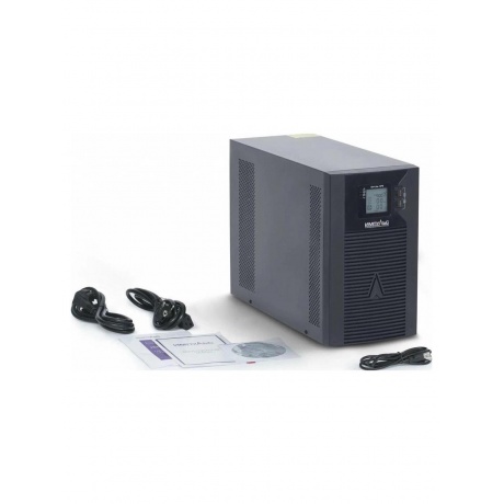 Источник бесперебойного питания Импульс СПРИНТЕР 2000 1800Вт 2000ВА черный - фото 3