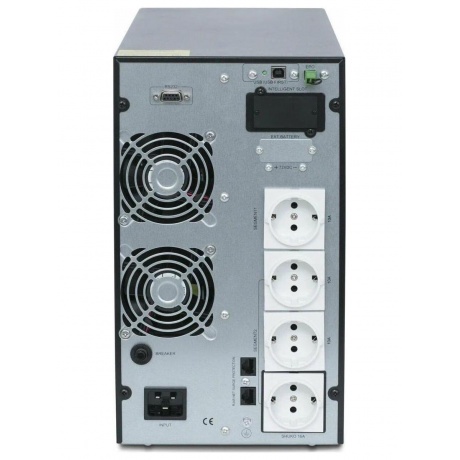 Источник бесперебойного питания Импульс СПРИНТЕР 2000 1800Вт 2000ВА черный - фото 4