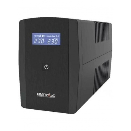 Источник бесперебойного питания Импульс JS10102 600Вт 1000ВА чер...