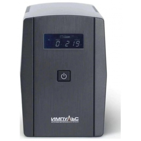 Источник бесперебойного питания Импульс JS10102 600Вт 1000ВА черный - фото 2