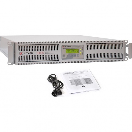 Источник бесперебойного питания Штиль SR1110L 8000Вт 10000ВА серый - фото 12