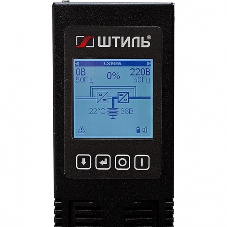 Источник бесперебойного питания Штиль STR STR1102SL 1800Вт 2000ВА черный - фото 21