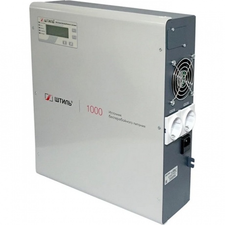 Источник бесперебойного питания Штиль SW1000SL 900Вт 1000ВА серый - фото 3