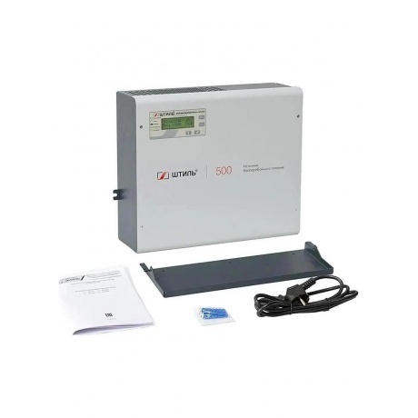 Источник бесперебойного питания Штиль SW500SL 400Вт 500ВА серый - фото 7