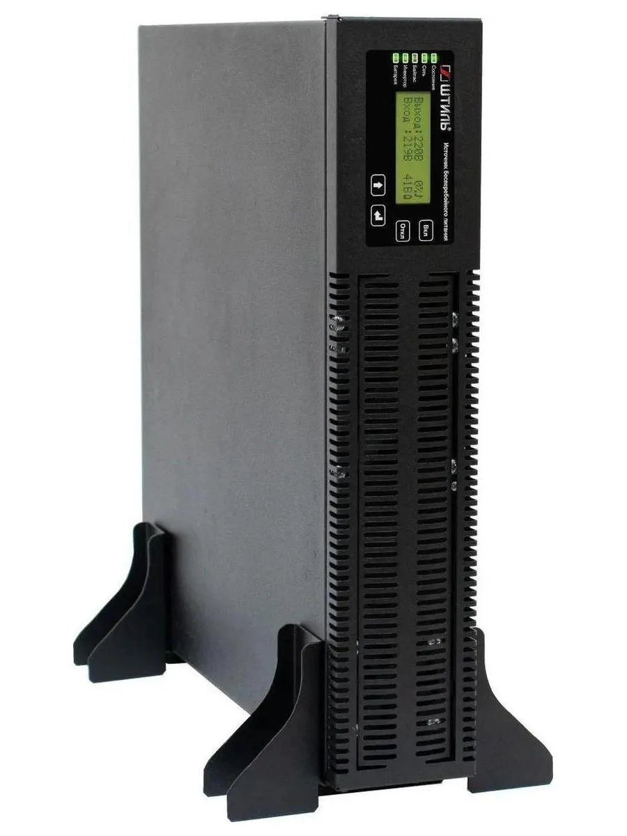 Источник бесперебойного питания Штиль STR500SL-18 400Вт 500ВА черный - фото 1