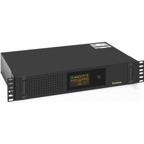 ИБП ExeGate ServerRM UNL-2000.LCD.AVR.2SH.3C13.USB.2U (EX293851R...