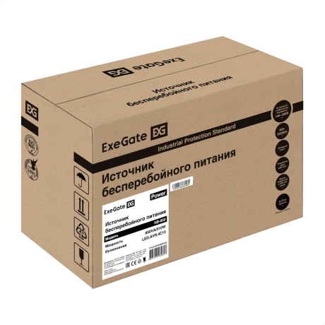 ИБП ExeGate Power NB-850.LED.AVR.4C13 (EX299486RUS) - фото 7