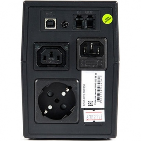 ИБП Бастион SKAT-UPS 600 600ВА/350Вт - фото 4