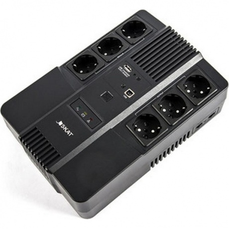 ИБП Бастион SKAT-UPS AI 800ВА/480Вт - фото 4