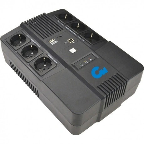 ИБП Связь инжиниринг СИПБ08БА.6-11/ЛИ Schuko 800ВА/480Вт