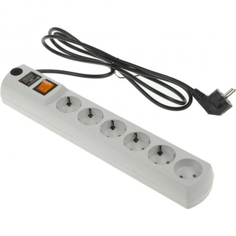 

Сетевой фильтр Most H6 белый 2м