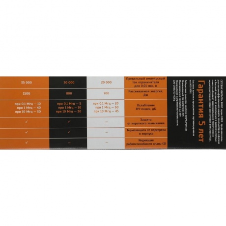 Сетевой фильтр Most H6 белый 2м - фото 6