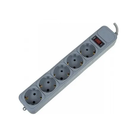 Сетевой фильтр PC Pet AP01006-5-GR 5м (5 розеток) серый