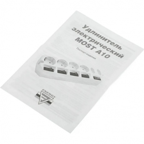 Сетевой фильтр Most A10 1.6м (6 розеток) черный - фото 6