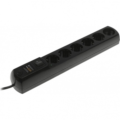 Сетевой фильтр Most HPw 2м (6 розеток) черный - фото 5