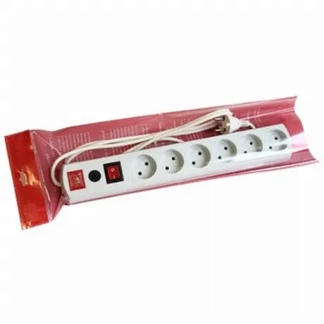 Сетевой фильтр Most LR 3м (6 розеток) белый