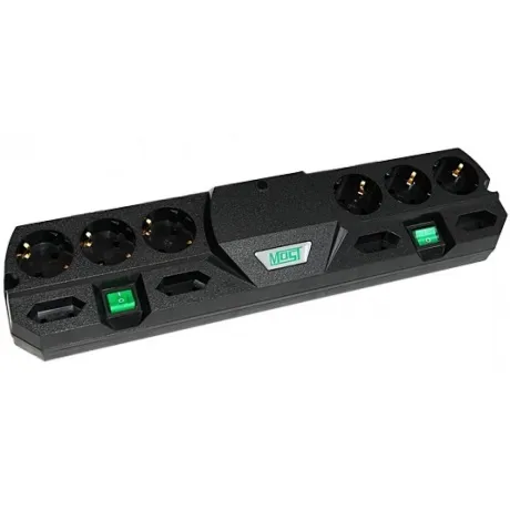 Сетевой фильтр Most TRG 2м (10 розеток) черный