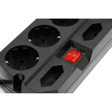 Сетевой фильтр Most TRG 2м (10 розеток) черный - фото 8