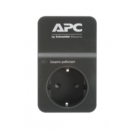 Сетевой фильтр APC PM1WB-RS (1 розетка) черный - фото 3