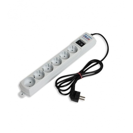 

Сетевой фильтр Pilot S 1.8м (6 розеток) белый