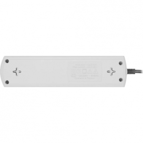 Сетевой фильтр Pilot mini 3м (4 розетки) белый - фото 4