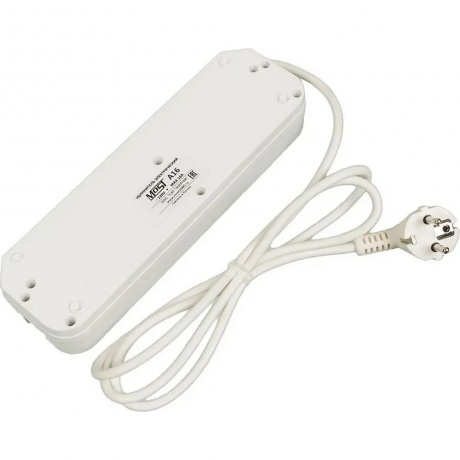 Сетевой фильтр Most A16 1.6м (6 розеток) белый - фото 3