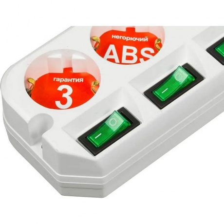 Сетевой фильтр Most A16 5м (6 розеток) белый - фото 4