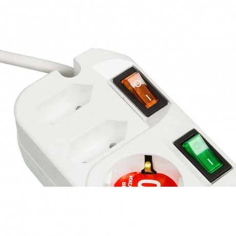 Сетевой фильтр Most A16 5м (6 розеток) белый - фото 5