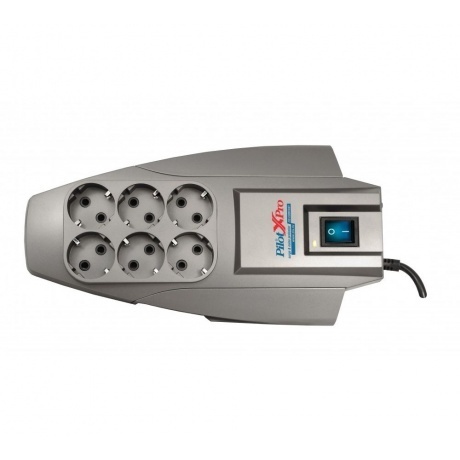Сетевой фильтр Pilot X-Pro 10м (6 розеток) белый - фото 3