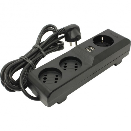 

Сетевой фильтр Pilot 3G 7м (3 розетки) черный