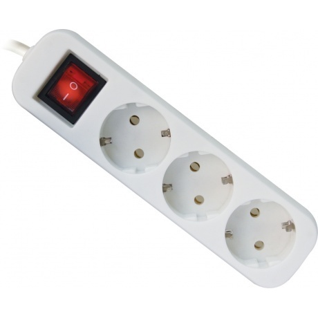 Удлинитель Defender S330 3 м 3 розетки (99234) - фото 2