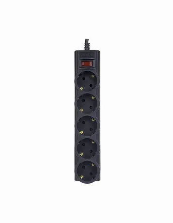 Сетевой фильтр Perfeo Powerx 5м, 5 розеток (PF_A4718) Black