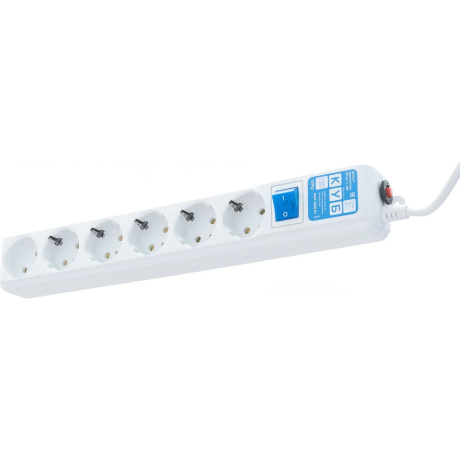 Сетевой фильтр Power Cube PRO, 1,9м, 6р, бел. (SPL(5+1)-16B-P-1,9М) - фото 3