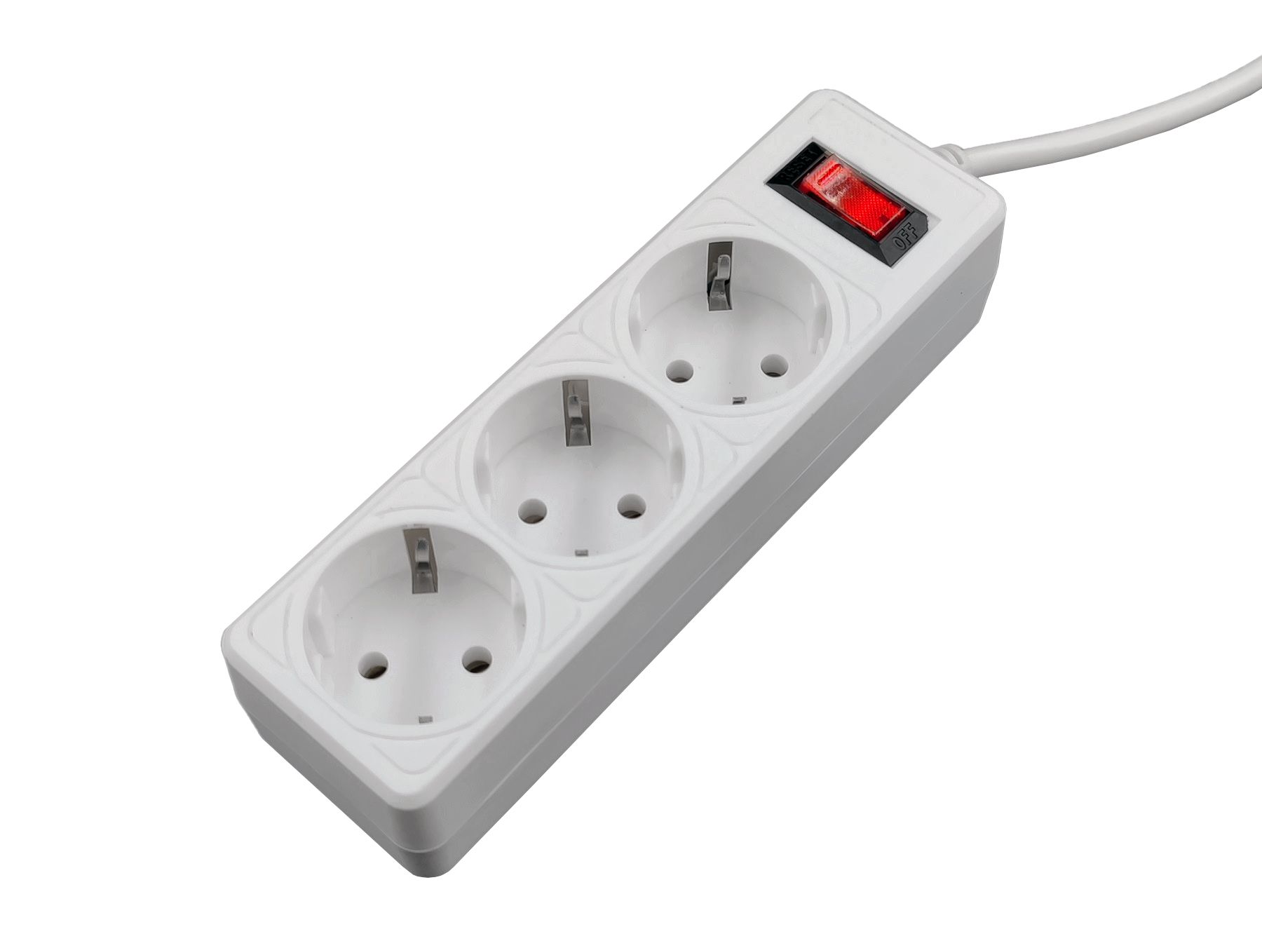 Сетевой фильтр 5bites GARDA SP3W-518 3S / 3*0.75MM2 / 1.8M / WHITE