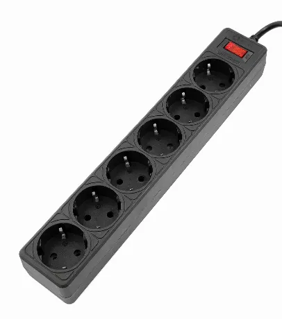 Сетевой фильтр 5bites GARDA SP6B-518 6S / 3*0.75MM2 / 1.8M / BLA...