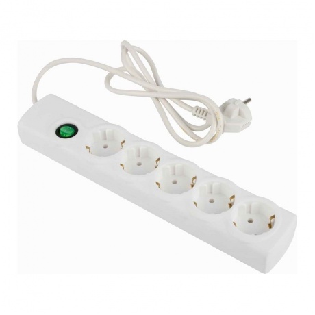 Сетевой фильтр ENGY Сеть-2 5м5 роз ПВС 3075 белый 940₽