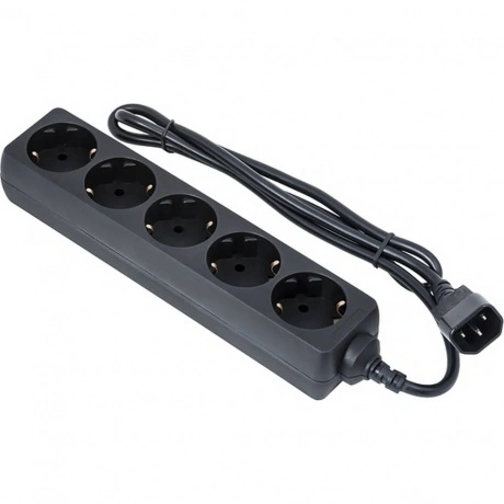 Сетевой фильтр ExeGate 5 Sockets 1.2m SPU-5-1.2B Black 221201