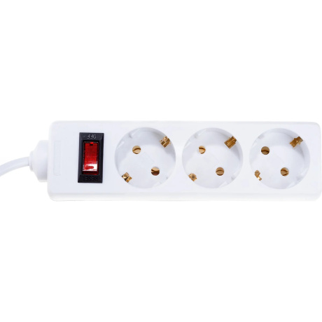 Сетевой фильтр ExeGate SP-3-1.8W 3 Sockets 1.8m White 221178 - фото 3