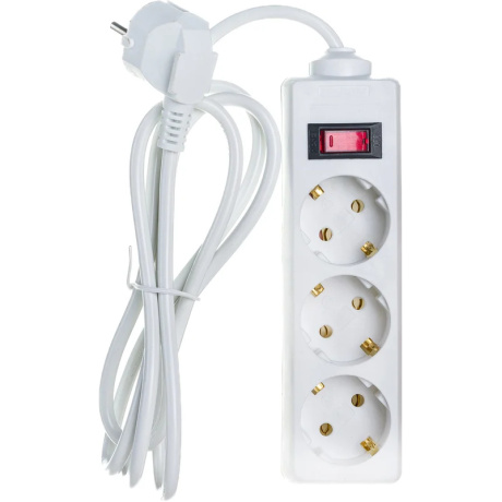 Сетевой фильтр ExeGate SP-3-1.8W 3 Sockets 1.8m White 221178 - фото 5