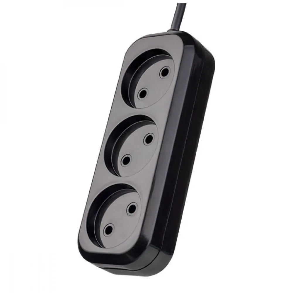 Сетевой фильтр Perfeo Power P16-012 3 Sockets 5m Black PF_B4067 - фото 1