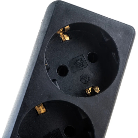 Удлинитель ExeGate EC-3-3B 3 Sockets 3m Black EX279351RUS - фото 3