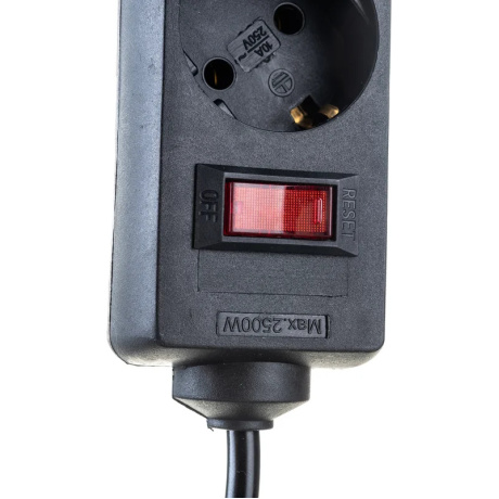 Удлинитель ExeGate EC-3-3B 3 Sockets 3m Black EX279351RUS - фото 4