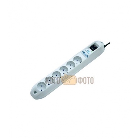 

Сетевой фильтр Pilot GL 7м (6 розеток) белый