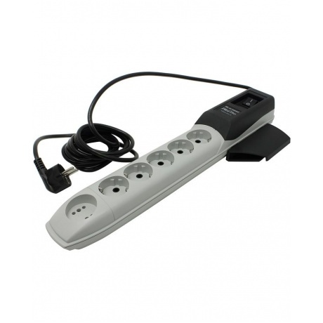 

Сетевой фильтр Pilot PRO 1.8м (6 розеток) серый