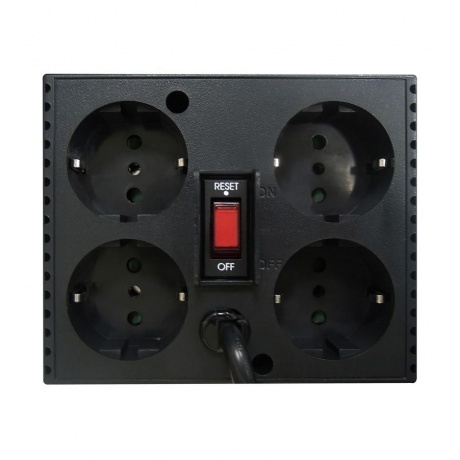 Стабилизатор напряжения Powercom TCA-1200 Black - фото 3