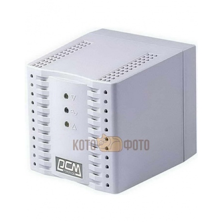 Стабилизатор напряжения Powercom Tap-Change TCA-1200 White - фото 2