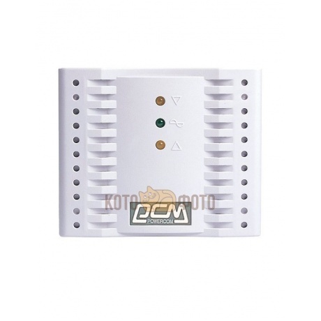 Стабилизатор напряжения Powercom Tap-Change TCA-2000 белый - фото 2
