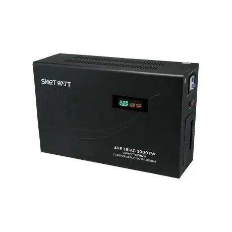 Стабилизатор напряжения Smartwatt AVR Triac 5000TW 5000ВА черный