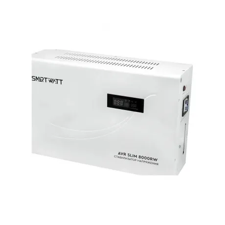 Стабилизатор напряжения Smartwatt AVR Slim 8000RW 8000ВА белый