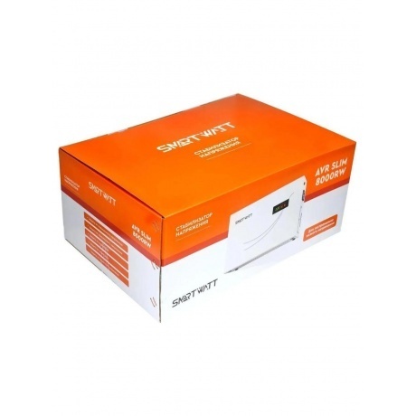 Стабилизатор напряжения Smartwatt AVR Slim 8000RW 8000ВА белый - фото 9